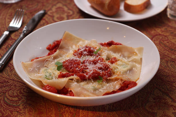 Three Cheese Wonton Ravioli Three Cheese Wonton Ravioli