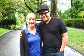 Sara Moulton with Dale Talde