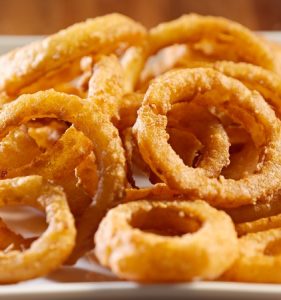 13040392 - closeup photo of a pile of onion rings