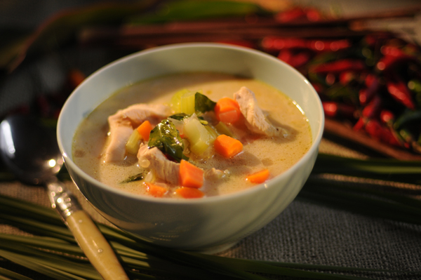 Lemongrass Coconut Chicken Soup Sara  Moulton