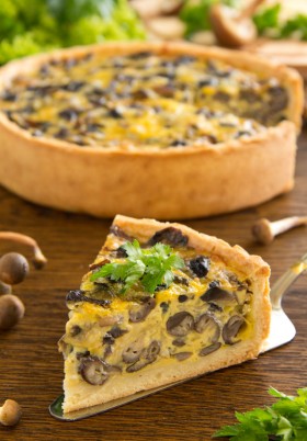 Three Mushroom Tart