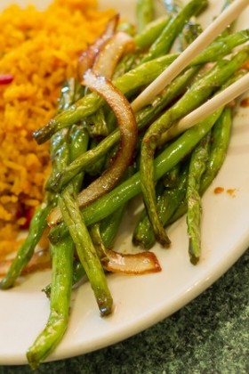 Asian Green Beans and Pork
