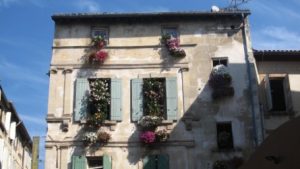 The French take their window boxes seriously.