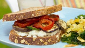 SWME606 - ROASTED VEGETABLE AND RESH RICOTTA SANDWICH