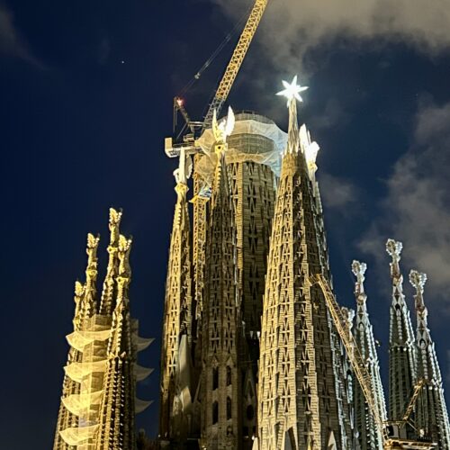 Sagrada Familia at Night