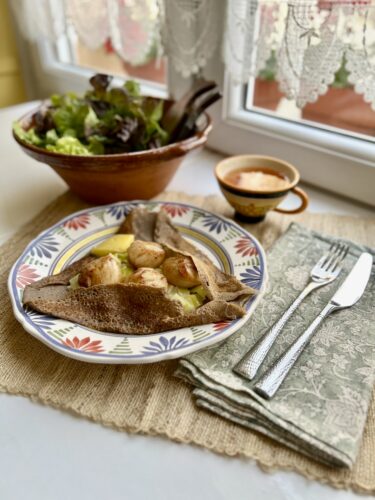 Savory Crepes in Brittany