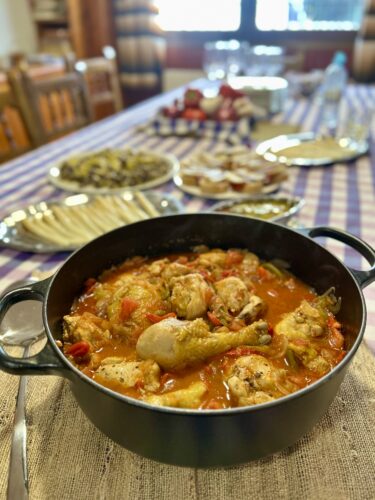 Pollo a la Vasca